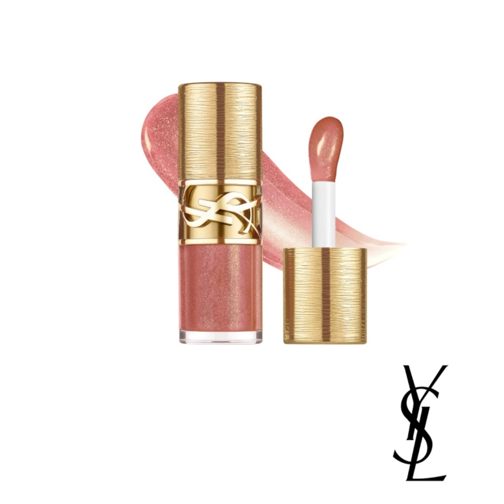 LTD Holiday Edition- YSL loveshine Lip Plumping Gloss - 12 Honey Moon
